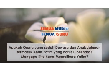 Mengapa kita harus memelihara yatim?