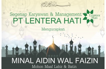 Operasional STORE LENTERA HATI Terkait Libur Idul Fitri 1 Syawal 1439H